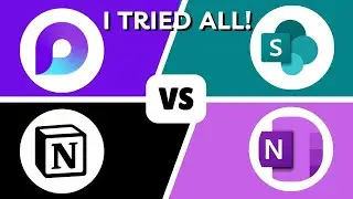 Microsoft Loop vs SharePoint vs Notion vs OneNote – Best Productivity Tool In 2025? (FULL REVIEW!)