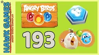 Angry Birds Stella POP Bubble Shooter Level 193 - Walkthrough, No Boosters
