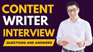 Top 20 Content Writer Interview Questions and Answers for 2026