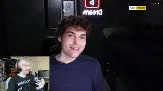 XQC Breaks Reacting To Dream's Face Reveal.