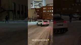 Литвин научил Адель дрифтить!! Дрифт на Lamborghini Urus!!