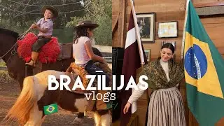 sākam 3 nedēļu tūri Brazīlijā