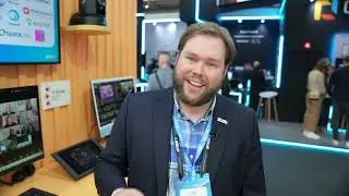 Zoom Demo with NDI at ISE 2025