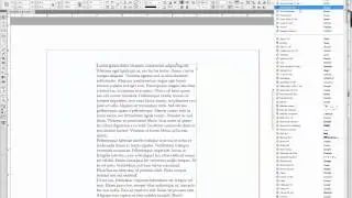 Setting Type in Indesign