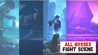 Little Nightmares 2 All Bosses Fight Scene - (PC/1080p)