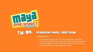Maya free tricks #04. Selection sets