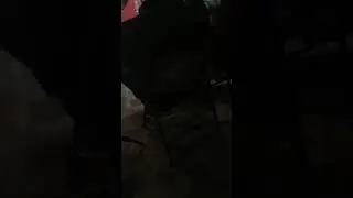 it was night