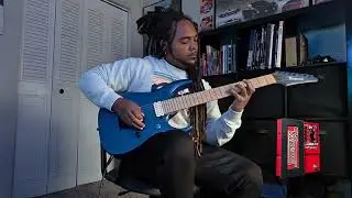 Thall Djent Riff On Ibanez 7 String 