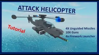 Attack Helicopter | Plane Crazy | Tutorial
