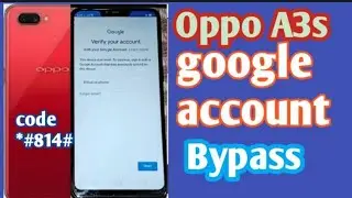 Oppocph1803google account bypass||Oppo a3s frp bypass2024