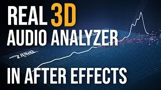 REAL 3D Audio Analyzer in Adobe After Effects with Superluminal Stardust