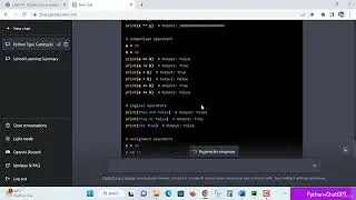 17  Use ChatGPT to write operators