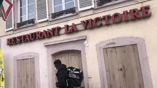 Manifestation étudiante à Strasbourg