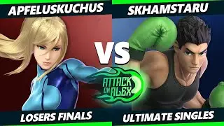 Attack on Alex 39 LOSERS FINALS - ApfelusKuchus (ZSS) Vs. SKhamstaru (Little Mac) Smash Ultimate