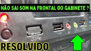 Sound/Audio from the front of the case does not come out | How to enable the Front Panel