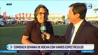 Informe Canal 10 - César Gamarra - Semana de Rocha