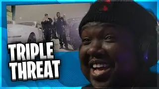 CLAVISH X HEADIE ONE X K-TRAP - TRIPLE THREAT (OFFICIAL VIDEO) (REACTION)