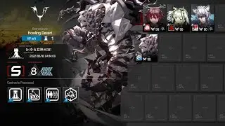 [Arknights] CC#7 Day 10 - Howling Desert | Risk 8 | Challenge Mission | Semi-AFK