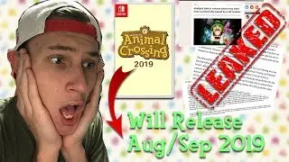 Animal Crossing Switch Release Date Leaked?!?!