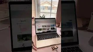 My Notion on MacBook Air M2 in Starlight ♥️.    