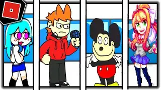 How to get ALL 7 BADGES + MORPHS/SKINS in FRIDAY NIGHT FUNKYN' RP! - Roblox