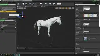 Unreal Engine 4 Horse Movement (передвижение лошади)