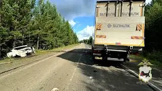Братская трасса #дтп на угнанном авто😒