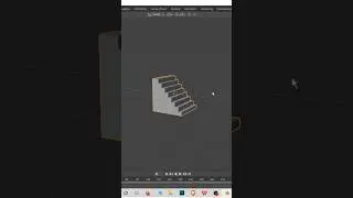 Stair modelling in blender 3.3.1 in Tamil 