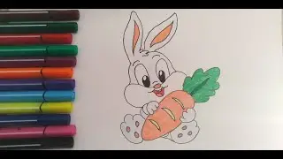 Как нарисовать Кролик/Quyon rasm chizish /Көйөн суротун тартуу/Көян сурет салу/How to draw a Rabbit