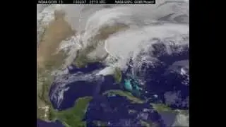 Tormenta invernal Nemo desde el Satélite NASA -- (7 al 9 de febrero) / Blizzard USA 2013