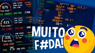Tutorial: Overlays e Skins Customizáveis no RivaTuner e MSI Afterburner!