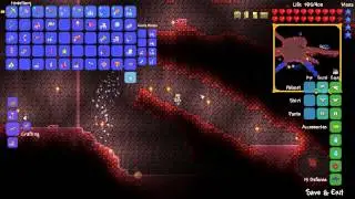Let's Play Terraria [S6 Part 11] - Brain of Cthulhu Fight
