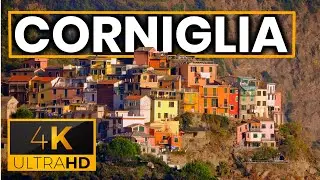 CORNIGLIA - Le CINQUE TERRE 🇮🇹 1 Hour | Walking Tour - 4K60fps