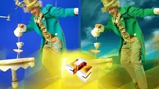 Заставки до и после обработки / СТС, 2008