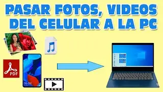 How to transfer photo and video files from your cell phone to your PC or computer, freeing up spa...