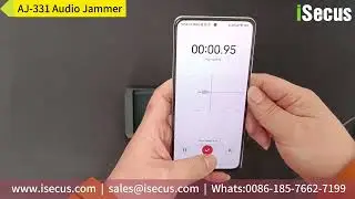 AJB-331 Audio Jammer to Block Cellphone Eavesdropping Recording, a Professional TSCM Equipment
