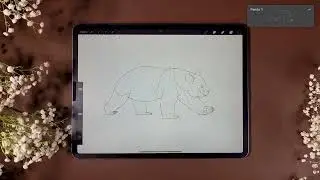 Freya's Wild Animal Drawing Templates - Brush Introduction