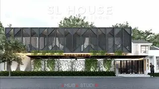 SL House Sketchup Animation (sketchup x enscape)
