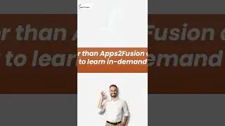 Start your cloud career with Apps2Fusion 