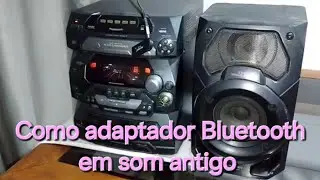 Adaptando Bluetooth em Aparelho de Som Antigo
