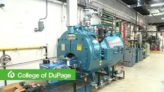 College of DuPage: HVACR Lab Tour - Central Plant Project, Steam