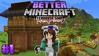 Better Minecraft Fabric WITH FRIENDS Ep 1 Modded Minecraft Survival Let's Play 1.18.1 [Teahouse SMP]
