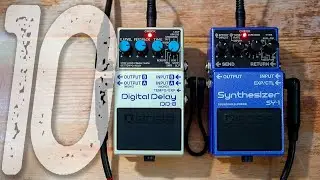 10 Amazing Space Ambient Sounds | BOSS SY-1 + DD-8