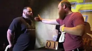 ‘Frank the Tank’ met ‘Wolverine’ | 🎁⬇️SUBSCRIBE now and WIN a PRIZE👇🎁 #faceslap #slapcontest #shorts