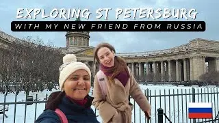 First day in St. Petersburg with Tasneem Kapasi | Russia Travel Vlog in Hindi | Must visit Places