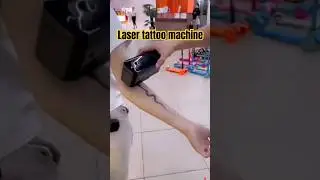 Laser Tattoo Machine:#TattooMachine # #InkMasters #TattooArtists #TattooLovers #YouTubeShorts