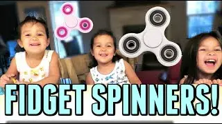 THEIR FIRST FIDGET SPINNERS! - July 19, 2017 -  ItsJudysLife Vlogs