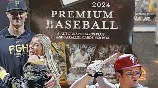 2024 Leaf PressPass Premium Baseball - 11 cards with 5 AUTOS!!!