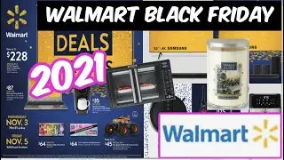 WALMART BLACK FRIDAY AD 2021 | ELECTRONICS, TOYS & MORE 🔥 DEALS 11/3-11/7 & 11/10 -11/14!