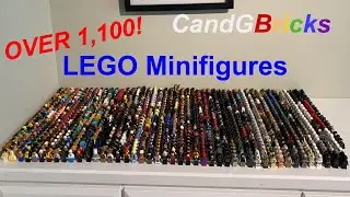 LEGO Minifigure Collection! Over 1,100 Minifigures!